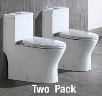 ᐅ【WOODBRIDGE Moder Design, Elongated One piece Toilet Dual ...