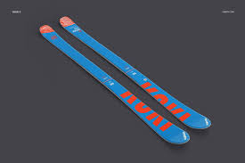Ski Mockup Set Skiing Mockup Graphic Design Studios
