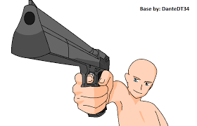 Desert Eagle Anime Base By Dantedt34 On Deviantart desert eagle anime base by dantedt34 on