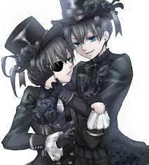 Anime Black Butler Ciel Twin Pin En Black Butler