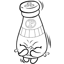 The most favorite pig of all kids is waiting for your crayons with her entire pink family: Shopkins Coloring Pages Free Printable Coloring Pages For Kids