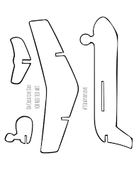 Oh Creative Day Jpg 794 1 123 Pixels Cardboard Airplane Airplane Crafts Paper Airplane Template