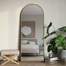 Built to last a life time; Nadia Modern Arch 70 X28 Floor Mirror Walmart Com Walmart Com