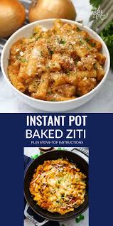 Instant Pot Baked Ziti Video Instant Pot Dinner Recipes Slow Cooker Lasagna Baked Ziti
