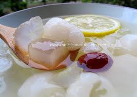 How do you make cherry pie with lady fingers? Lemon Aloe Vera Dessert Chinese Dessert Recipe Sweet Soup Food