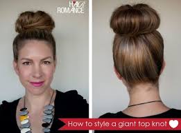 How To Style A Giant Top Knot When You Don T Have A Lot Of Hair Hair Romance Top Knot Hairstyles Hair Romance Hair Tutorial