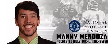 Mendoza Named National Semifinalist For NFF's Campbell Trophy