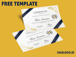 Template certificate of appreciation, we often get confused on preparing certificate. Template Sertifikat Cdr Free Download 2020 Jasalogo Id
