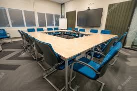 This is that specific part of a corporate or business office wherein important matters are discussed. Free Photo Conference Room Interior Of A Modern Office With White Walls And A Monitor