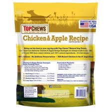 Shredded part skim mozzarella cheese, apple, dijon mustard, low fat mayonnaise and 13 more. 1 Top Chews Chicken Apple Recipe 2 5 Lbs 100 Natural Sausage Dog Treats Tradepongo