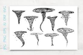 Also you can search for other artwork with our tools. Vector Hand Drawn Tornado Set 551861 Objects Design Bundles