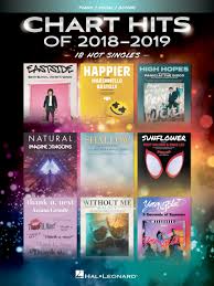 Chart Hits Of 2018 2019 18 Hot Singles Hal Leonard Online