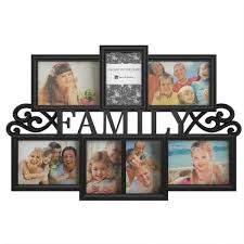 Check spelling or type a new query. Lavish Home 7 Opening 4 In X 6 In And 5 In X 7 In Family Black Picture Frame Collage Hw0200068 The Home Depot