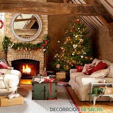 Decorar El Salon De Tu Casa De Campo Por Navidad Decoracion De Salas