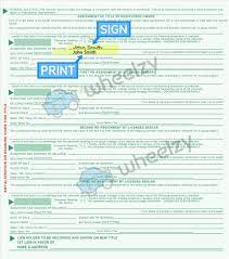 Vehicle owner's have 30 days from the date of purchase to complete a vehicle title transfer. How To Sign Your Car Title In Tennessee Including Dmv Title Sample Picture
