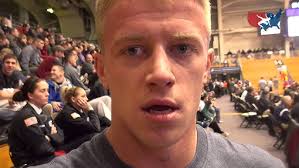 Taylor Walsh (Indiana) after winning 2014 Midlands Championships at 165 lbs.