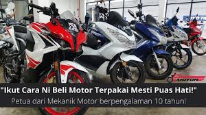 Jika ternampak kereta ingin melanggar motor. Beli Motor Terpakai Jangan Tengok Luaran Atau Dengar Bunyi Engine Sahaja Mekanik Ini Kongsikan Rahsia Ebidmotor Com