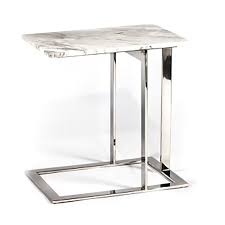 Black And White Marble Side Table Boden Side Table White Marble Stainless Steel Marble End Tables Steel Table White Marble Side Table