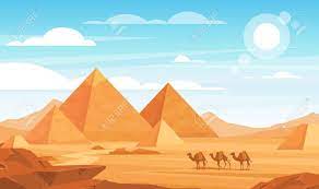Download 143 desert horizon free vectors. Pyramids In Desert Flat Vector Illustration Egyptian Landscape Royalty Free Cliparts Vectors And Stock Illustration Image 137833680