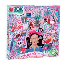 Find deals on products in puzzles on amazon. Eeboo S Piece And Love Viva La Vida Frida Kahlo 1000 Piece Square Adult Jigsaw Puzzle Buy Online In Andorra At Andorra Desertcart Com Productid 168265531