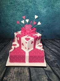 Presents Bright Birthday Cakes Present Cake Special Birthday Cakes