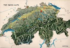 The map above is a political map of the world centered on europe and africa. Vintage Cartographic Map Of The Swiss Alps Swiss Alps Map Of Switzerland Swiss