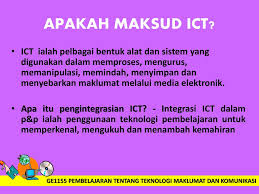 Tidak seperti televisyen dan radio, internet adalah gedung pengetahuan dan maklumat. Tajuk Pembelajaran Tentang Teknologi Maklumat Dan Komunikasi Ict Ppt Download