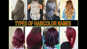 Dark brown copper hair color. Types Of Haircolor With Names For Women Youtube