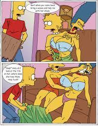 The Simpsons: Exploited porn comic 