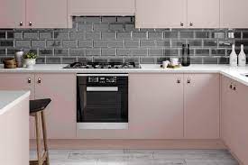 White and rose gold and copper details in a minimalist kitchen. Pretty In Pink Decorating Ideas For This Year S Hottest Colour Loveproperty Com