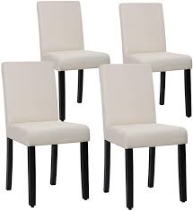 Amazon Com Dining Chairs Set Of 4 Elegant Design Modern Fabric Upholstered Dining Chairs Dining Chairs Fabric Dining Room Chairs Upholstered Dining Chairs