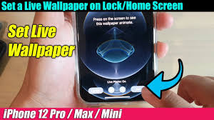 Enjoy and share your favorite beautiful hd wallpapers and background images. Iphone 12 12 Pro How To Set A Live Wallpaper For Lock Home Screen Youtube