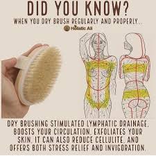 do you dry brush in your body your lymphatic system is the