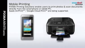 (only the printer driver and ica scanner driver will be provided via windows update service) *3. Canon Pixma Mx477 Inkjet Printer Youtube
