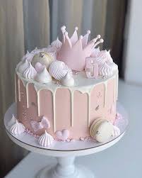 Pictures Of Beautiful Birthday Cakes For Ladies I Love The Soft Creamy Colors Of This Beautiful Cake Diffinately Fit For A Princess Custom Matc Cute Birthday Cakes Baby Birthday Cakes Cake Designs Birthday