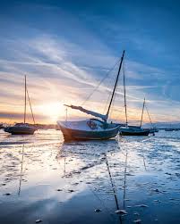 Sunrise At Poole Harbour In Dorset Southern England Poole Harbour Sunrise Boat Sea Seascape England Landscape Photos Explore Travel Sunrise Boat