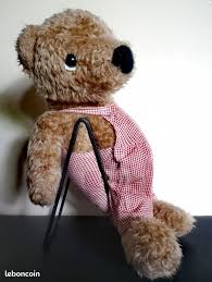 Rare Ourson" Bruce The Bear " by Anna Plush Club Teddy Bear Collection