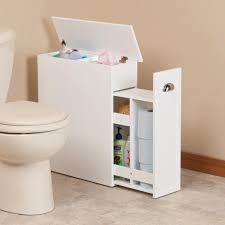 These many pictures of walmart bathroom vanity and sink list may become your inspiration and bathroom furniture at walmart christianlouca from walmart bathroom vanity and sink foxy. Oakridge Slim Bathroom Storage Cabinet With Slide Out Shelf Hinged Lid 7 In Wide White Walmart Com Slim Bathroom Storage Bathroom Storage Cabinet Bathroom Storage Shelves