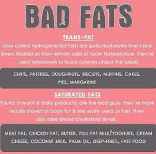Bad Fats Health Fitness Motivation Workout Food Health