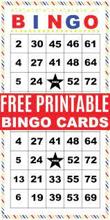 Great for all ages and adults. Bingo Cards Printable Printable Bingo Cards