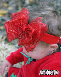 Great for babies or girls, even dog bows! Buy Large Red Sparkle Christmas Hair Bow Or Baby Headband Online At Beautiful Bows Boutique