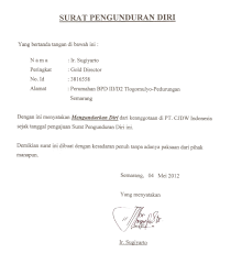 Maybe you would like to learn more about one of these? Contoh Surat Pengunduran Diri Ketua Rt Contoh Soal2