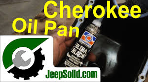 Oil Pan Gasket Removal And Installation Jeep Grand Cherokee Youtube