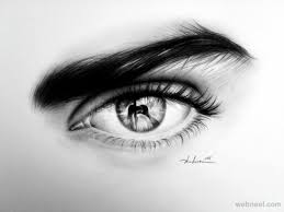 You could also write date on your drawings and preserve them for a very long period of time, it's really funny! 60 Beautiful And Realistic Pencil Drawings Of Eyes
