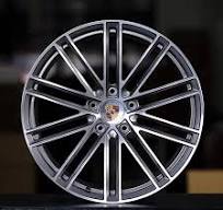 Porsche Macan 21 inch 9J forged wheels alloy 6061 gun metal ...