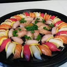 The menu offers a variety of sushi rolls, salads and dessert. Deli Sushi Desserts Restaurant 8680 Miralani Dr San Diego Ca 92126 Usa