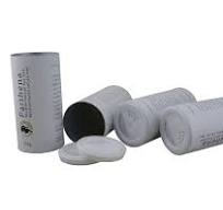 Pepper Shaker Paper Tube Cardboard Salt Shaker Paper Tube with Lid Salt  Canister