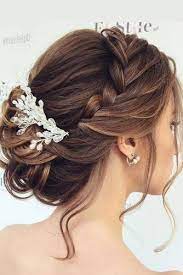 In the end, round up all your hair into a stylish low bun. 45 Trendy Updo Hairstyles For You To Try Lovehairstyles Com