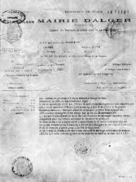 La copie intégrale de l'acte de mariage algérien (le mariage doit être transcrit). Rehabilitation De Amara Jawhar Dite Dora Maar Epouse Legitime De Picasso Apres L Assassinat Parfait El Watan