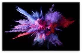 Purple Color Burst Wallpaper Computer Wallpaper Hd Color Splash Purple Mac Wallpaper